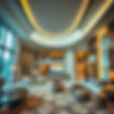 Elegance Redefined: Interiors of Jeel Tower Luxurious interiors of Jeel Tower emphasizing modern amenities