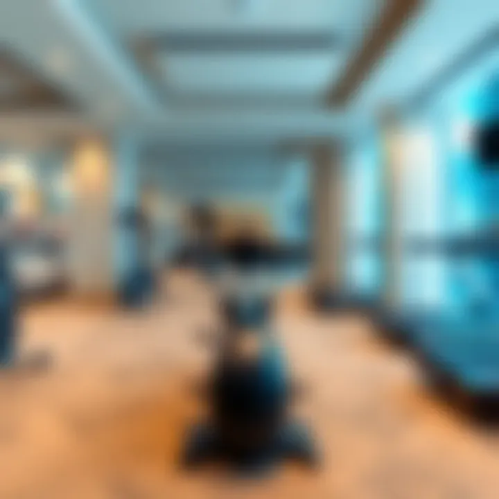 State-of-the-Art Fitness Center Well-equipped fitness center in Marriott Residence Dubai for guests