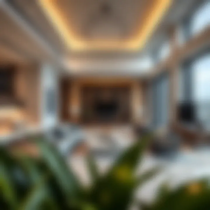 Contemporary Interior Design of MBL Residence Luxurious interior living space highlighting contemporary design