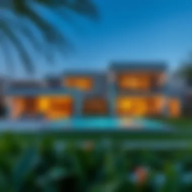Luxury Villa in MBR City District One Luxurious villa in MBR City District One highlighting modern design and spacious living