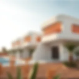 A futuristic representation of metahomes in Dubai