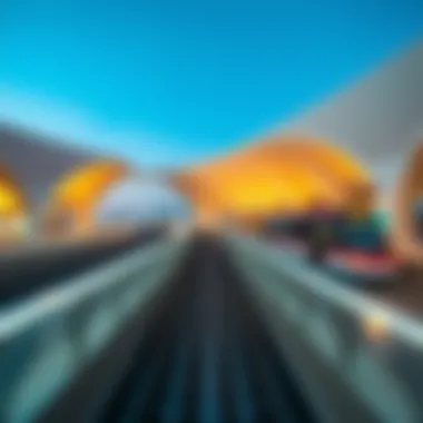 Architectural Design of Dubai Metro Station Architectural design of a metro station in Dubai