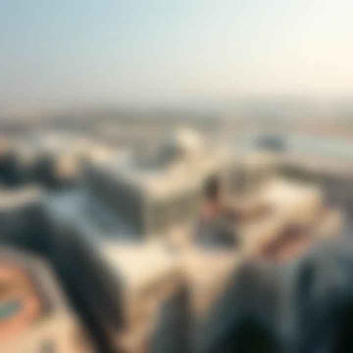 Architectural Marvel of منار مول Aerial view of منار مول showcasing its architectural design