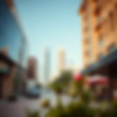 Local amenities in Deira: parks, shops, and cafes