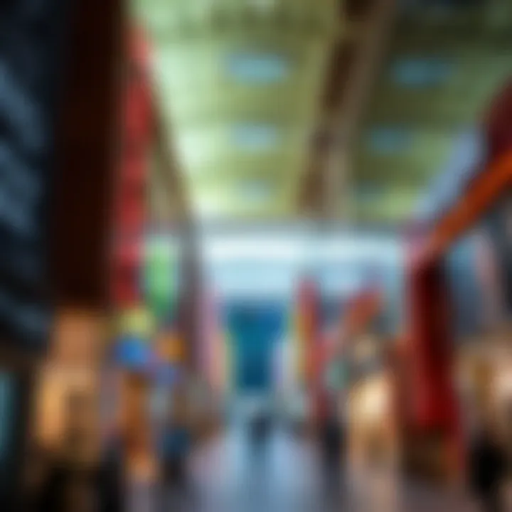 Vibrant commercial spaces within Moza Plaza highlighting investment opportunities