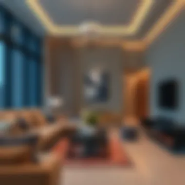 Luxurious Interiors of Mudon Al Ranim Residences Luxurious interiors of a residential unit in Mudon Al Ranim