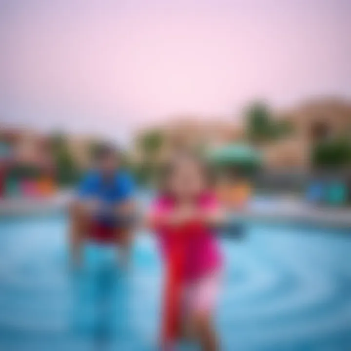 Families Enjoying Amenities in Mudon Al Ranim Families enjoying recreational facilities in Mudon Al Ranim