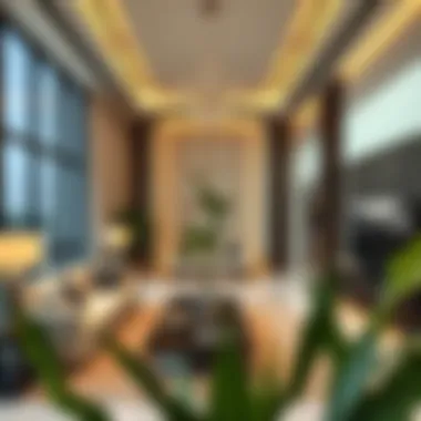 Elegant Interior of a Muraba Property Interior design of a Muraba property showcasing modern luxury