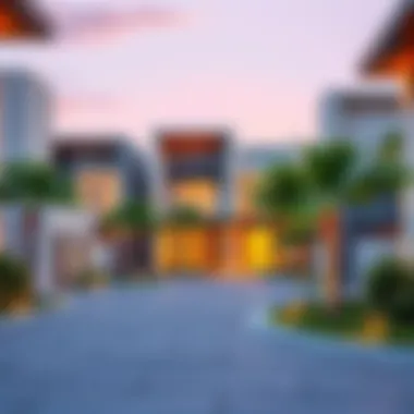 Modern Living in Nad Al Hamar Contemporary residential area in Nad Al Hamar Village