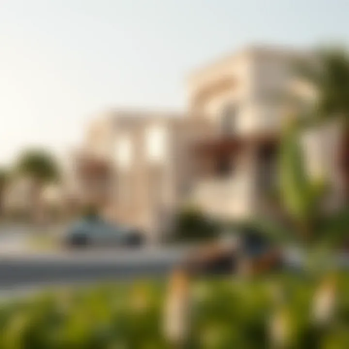 Serene Landscapes Around Oasis Villas Beautiful landscape surrounding oasis villas