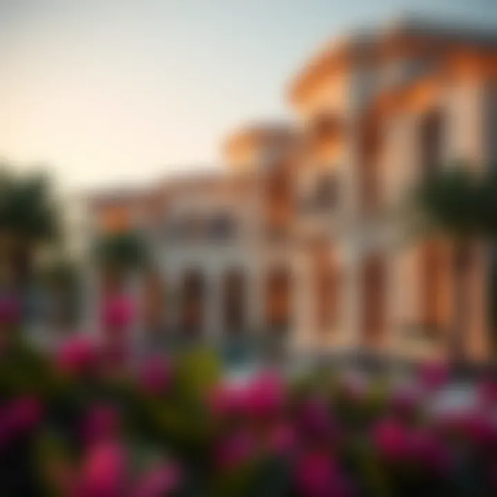 Exquisite Architectural Styles of Oasis Villas Stunning architectural design of an oasis villa