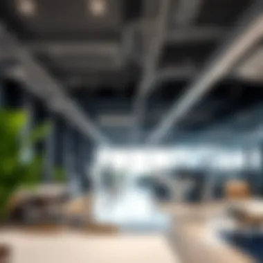 Contemporary Office Design Modern office interior showcasing collaborative spaces