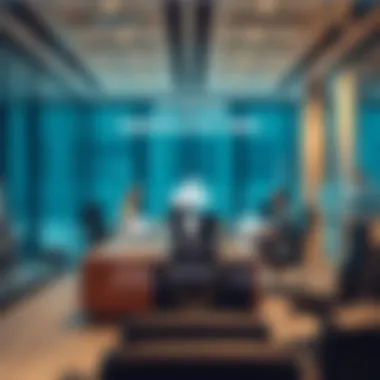 Key Factors in Choosing Office Space Infographic depicting factors influencing office space selection