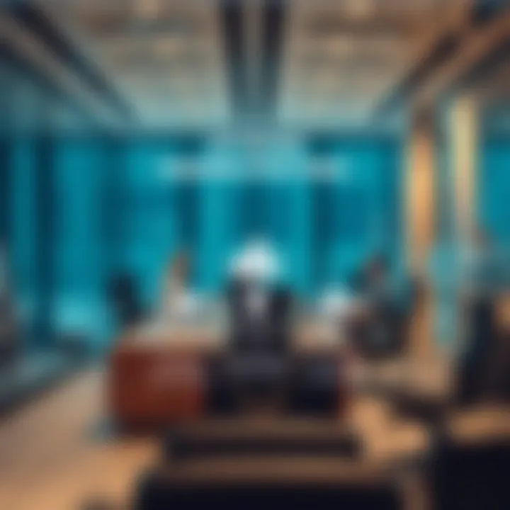 Key Factors in Choosing Office Space Infographic depicting factors influencing office space selection