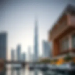 Iconic skyline of Dubai showcasing modern architecture
