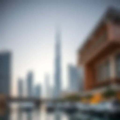 Iconic skyline of Dubai showcasing modern architecture
