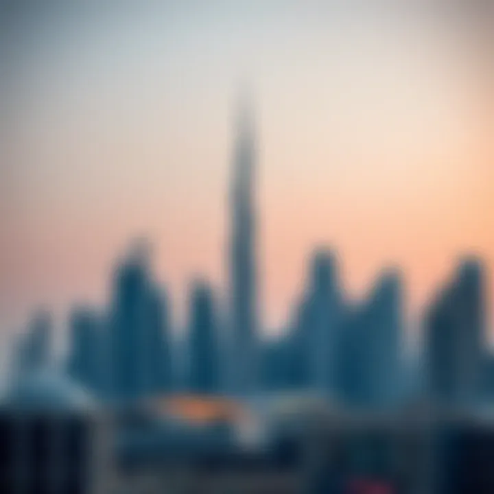 Luxurious Skyline of Dubai Luxurious skyline of Dubai showcasing modern architecture