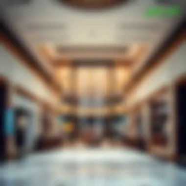 An upscale retail outlet showcasing luxury brands within Mazyad Mall