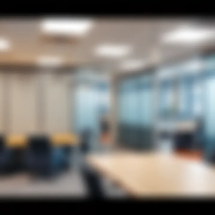 Flexible Office Space with Movable Partitions Functional office space with movable partitions