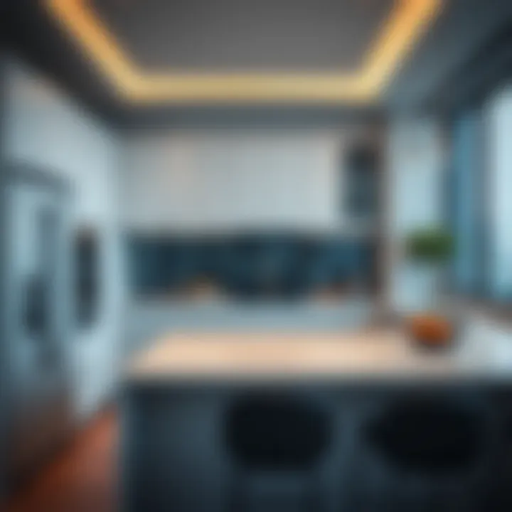 Contemporary Kitchen Aesthetics Contemporary kitchen in Jumeirah Village Circle