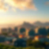 Breathtaking view of Sea Point's skyline