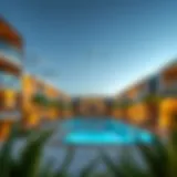 Stunning view of Shoba Hartland Apartments showcasing modern architecture