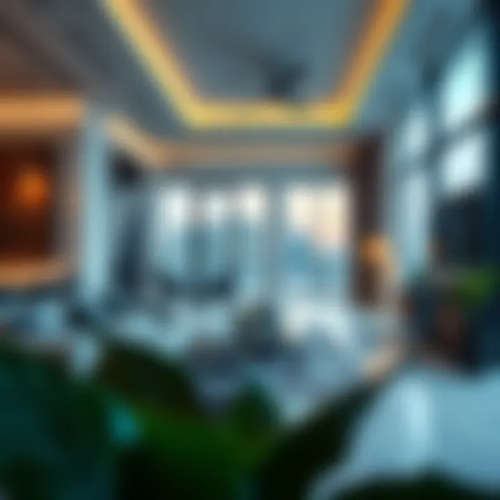 Luxury Living at سكاي فيو Modern interiors of a سكاي فيو property highlighting luxury living