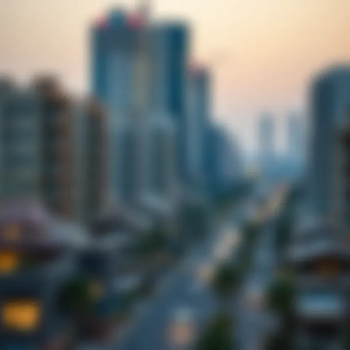 Neighborhoods to Consider in Dubai South Map highlighting key neighborhoods in Dubai South