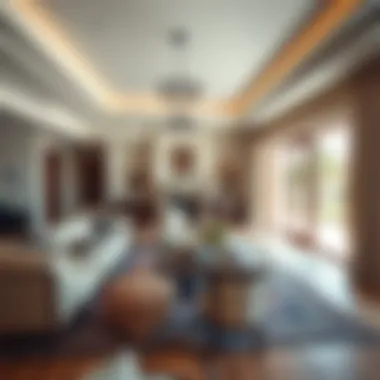 Luxurious Interior of a Farmhouse Luxurious interior of a UAE farmhouse