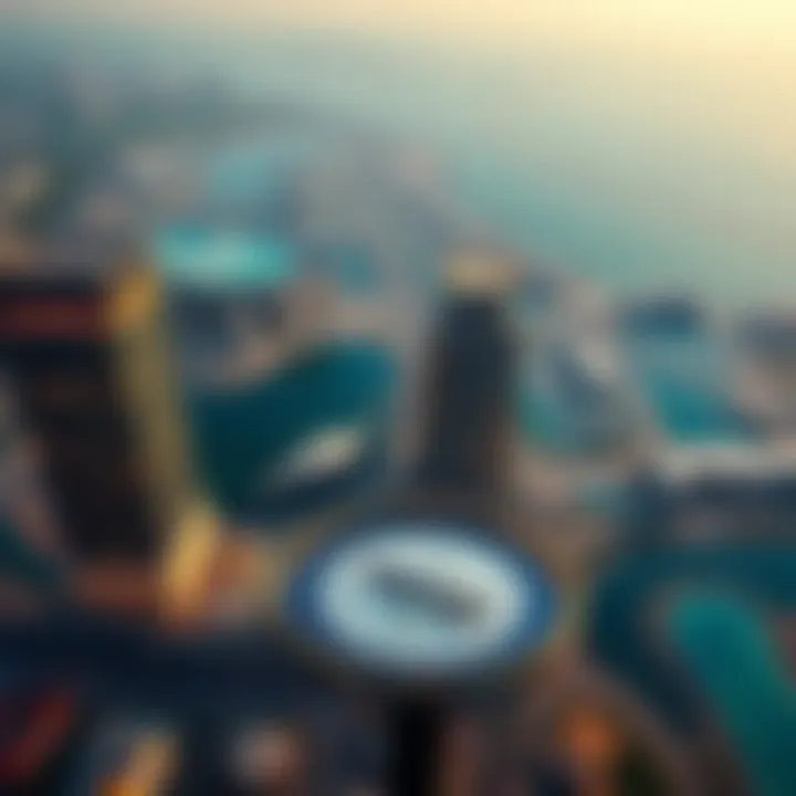 Breathtaking panoramic views from Ciel Tower's observation deck