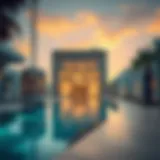 Stunning architectural view of The Cove 2 reflecting modern design.