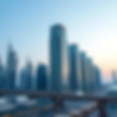 Dubai's Architectural Marvels Stunning skyline view of Dubai's modern architecture
