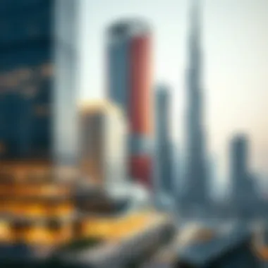 Real Estate Market Trends in Dubai Infographic showcasing real estate market trends in Dubai