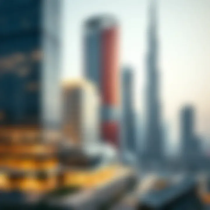 Real Estate Market Trends in Dubai Infographic showcasing real estate market trends in Dubai