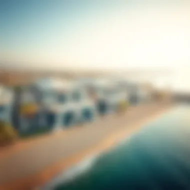 Aerial View of روتانا بيتش Aerial view of روتانا بيتش showcasing beachfront properties