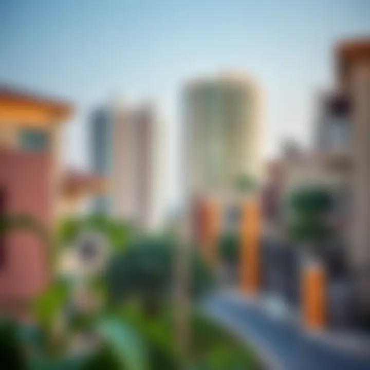 Family-friendly neighborhood in Dubai