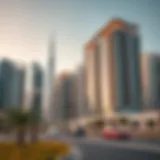 A modern skyline of Dubai showcasing real estate development