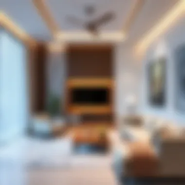 Maximizing Utility in Family Spaces Family room optimized for functionality and comfort