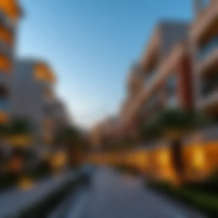 Luxurious residential complex managed by top firms