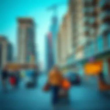 Lifestyle at Dubai Marina Walk Vibrant lifestyle scene at Dubai Marina Walk