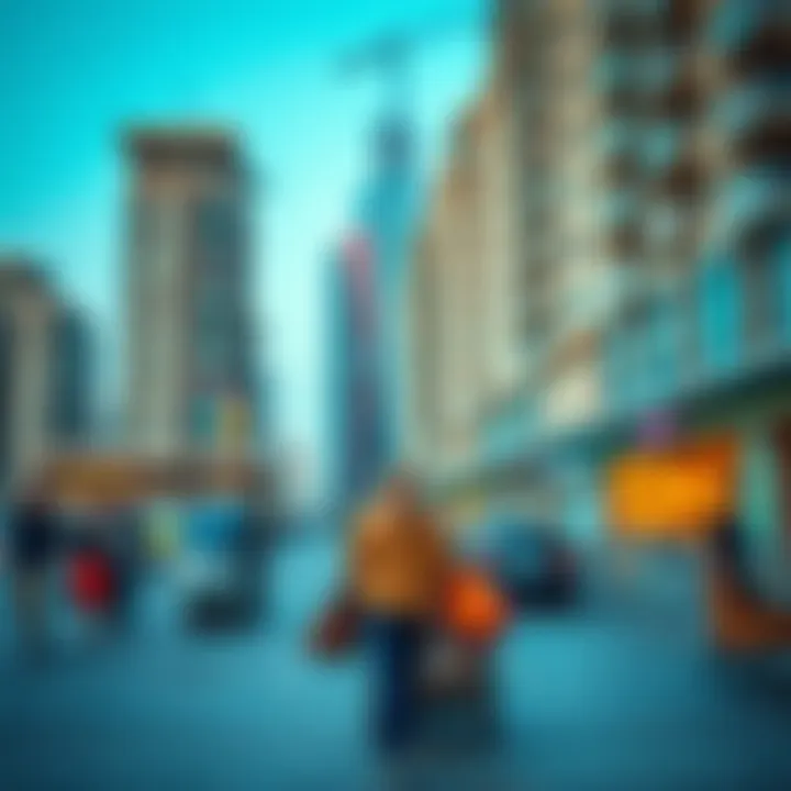 Lifestyle at Dubai Marina Walk Vibrant lifestyle scene at Dubai Marina Walk