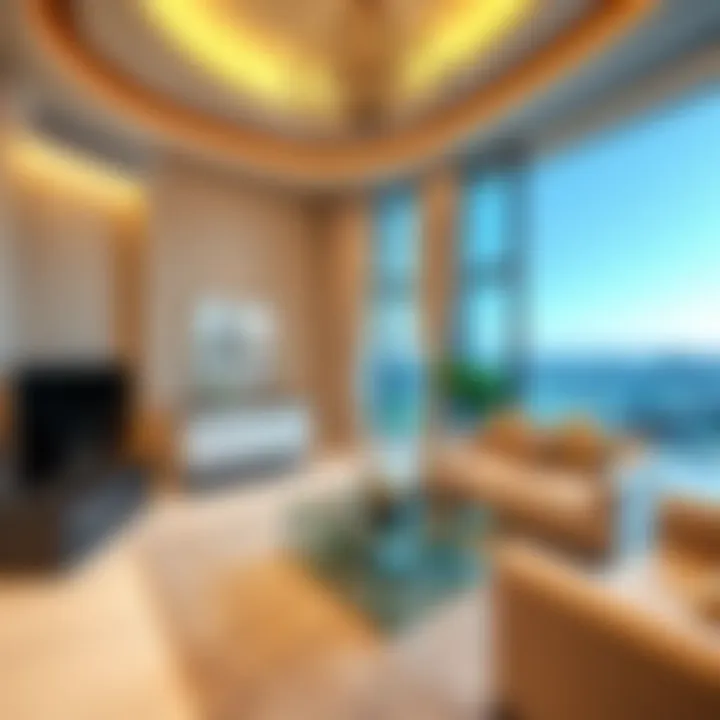 Luxurious interiors showcasing the comfort of chalets