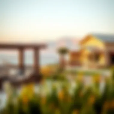 Serene outdoor views from Mabzara Al Khadra Chalets