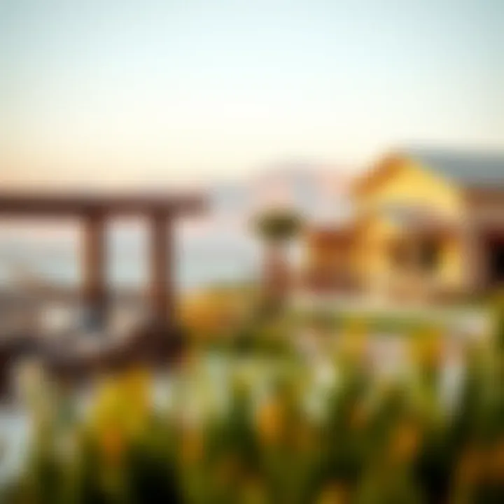Serene outdoor views from Mabzara Al Khadra Chalets