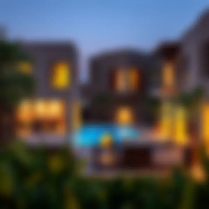 Unique Outdoor Features of Makhattat Villas Unique features such as outdoor spaces and amenities at Makhattat Villas