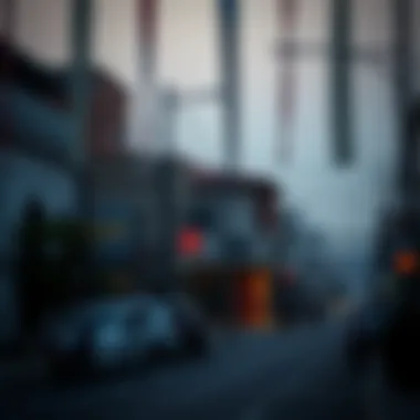 Local Neighborhood Around Al Rigga Metro Station Nearby neighborhood highlighting local amenities and real estate