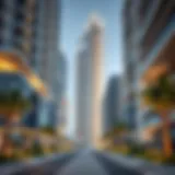 Modern architecture of off-plan properties in Dubai