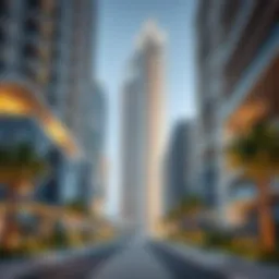 Modern architecture of off-plan properties in Dubai