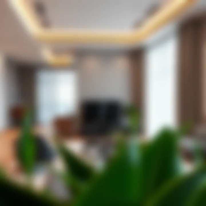 Modern Apartment Living in Dubai Interior of a stylish and spacious apartment in Dubai