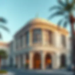 Bank building in the UAE